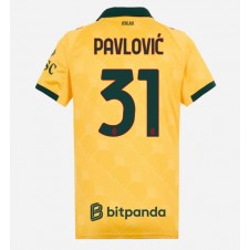 AC Milan Strahinja Pavlovic #31 Tredje Tröja Dam 2025-26 Korta ärmar